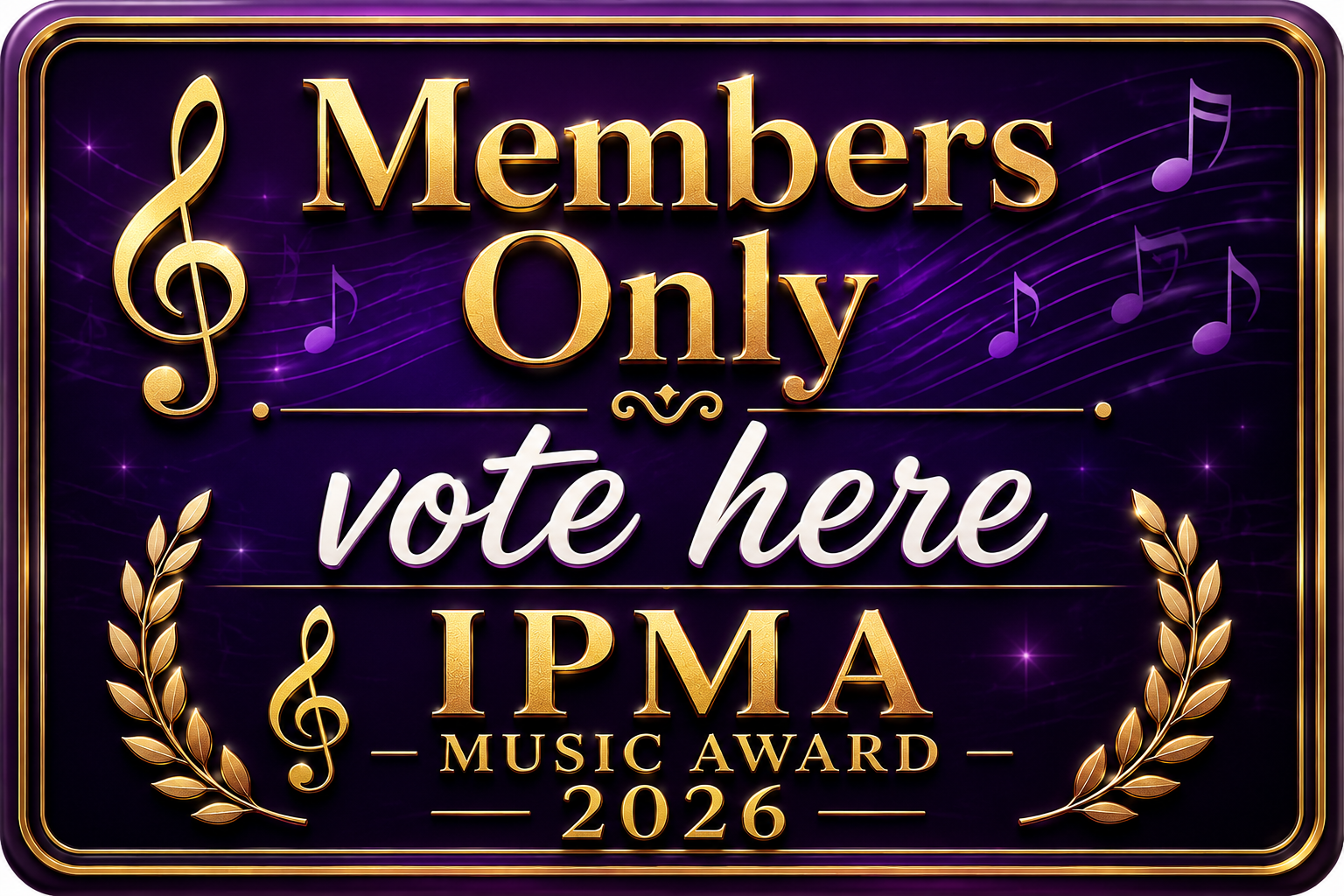 Members Vote Here. You must use the email associated with your membership.